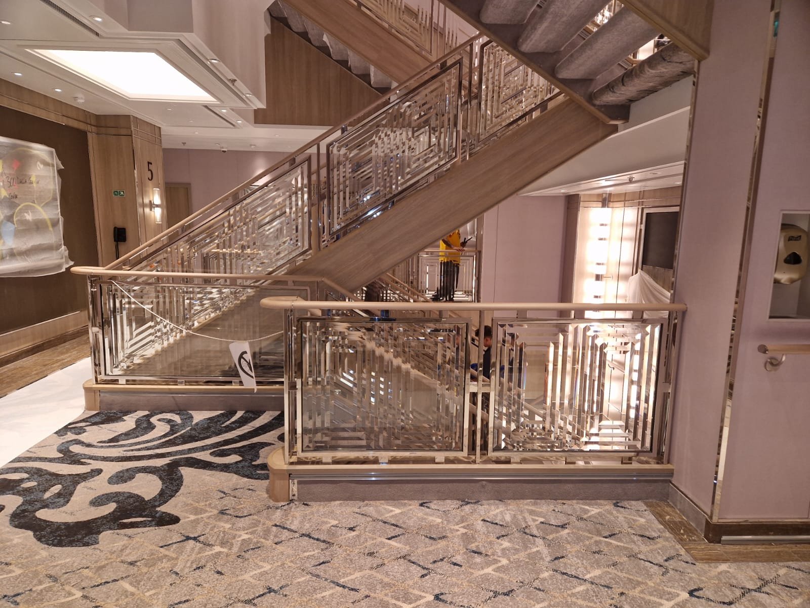 Finished decorative work