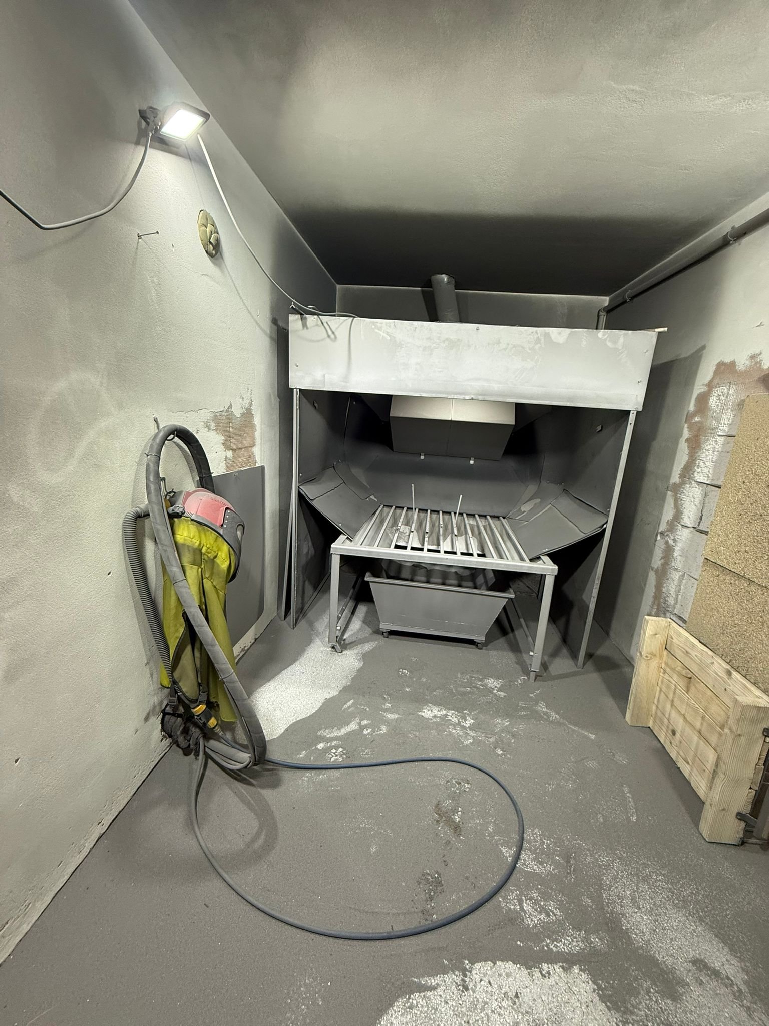 Sandblasting